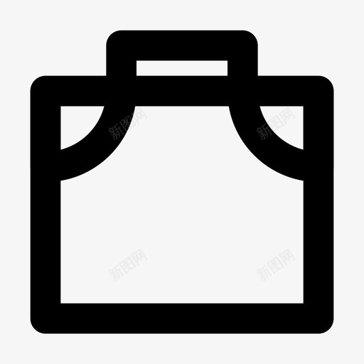 手提箱包公文包图标svg_新图网 https://ixintu.com 公文包 包 商务 商务管理黑色 手提箱 旅行 管理