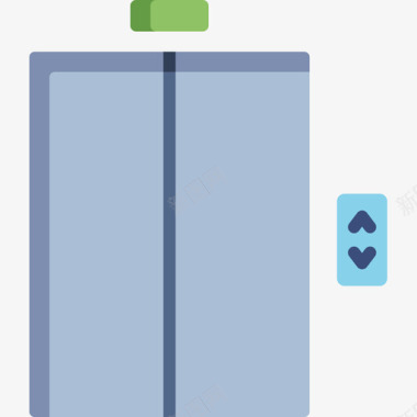 电梯建筑21平面图标图标