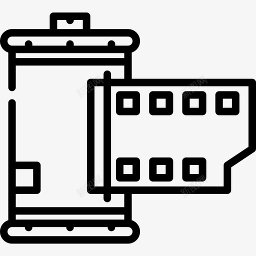 Roll艺术工作室16线性图标svg_新图网 https://ixintu.com Roll 工作室 线性 艺术