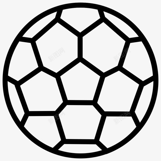 足球比赛运动图标svg_新图网 https://ixintu.com 比赛 足球 运动