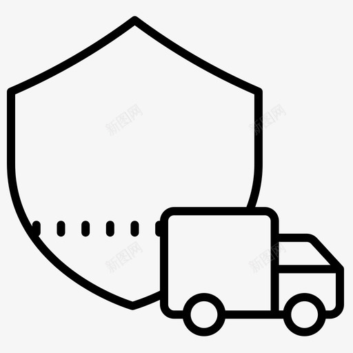 运输保护安全图标svg_新图网 https://ixintu.com 保护 安保 安全 运输