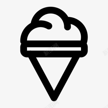 004_冰淇淋图标