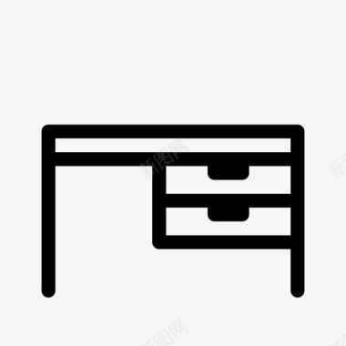 桌子家具室内图标图标