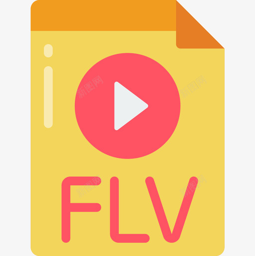 Flv视频制作8平面图标svg_新图网 https://ixintu.com Flv 平面 视频制作8
