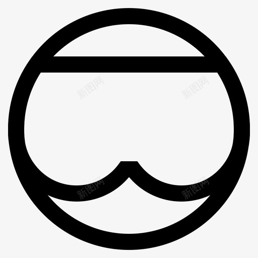 眼镜舒适实验室图标svg_新图网 https://ixintu.com 安全 安全工作 实验室 工作 眼镜 科学 舒适