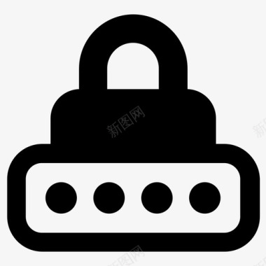 密码加密保护图标图标