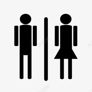 男人女人性别图标图标