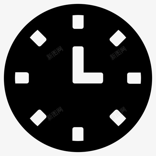 时间时钟小时图标svg_新图网 https://ixintu.com 定时 小时 时钟 时间 计时器