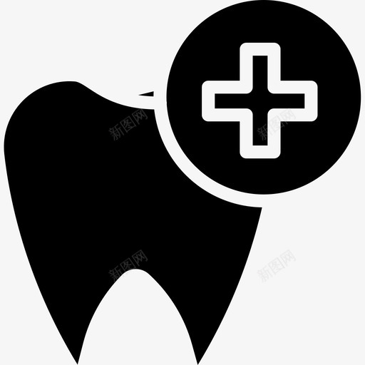 牙科护理牙科16实心图标svg_新图网 https://ixintu.com 实心 护理 牙科