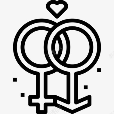性别爱情93直系图标图标