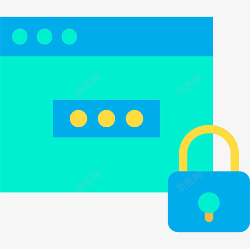 密码网页和开发32平面图标svg_新图网 https://ixintu.com 密码 平面 开发 网页设计