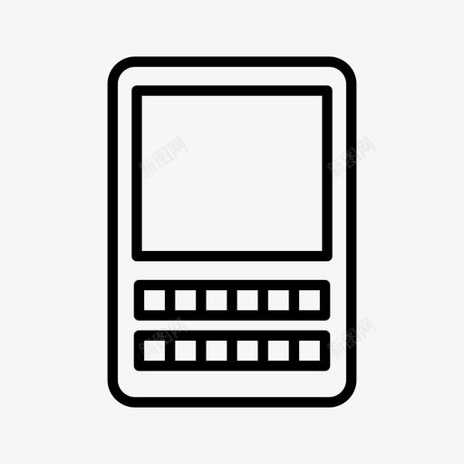手机电子小工具图标svg_新图网 https://ixintu.com 小工 工具 手机 电子 电脑 电话线