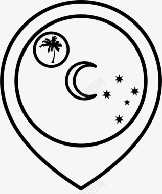 可可基林群岛旗cck可可基林群岛图标图标