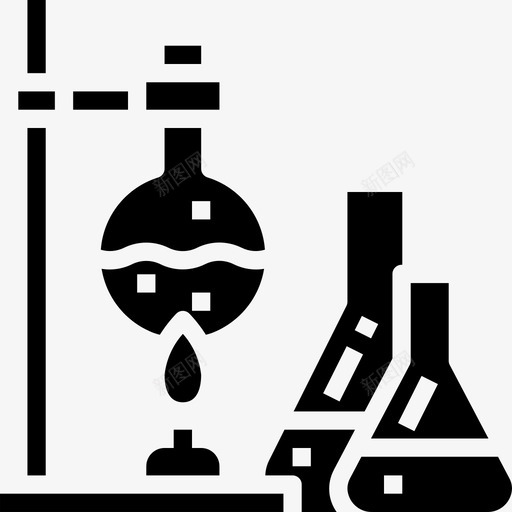 化学科学104填充图标svg_新图网 https://ixintu.com 化学 填充 科学