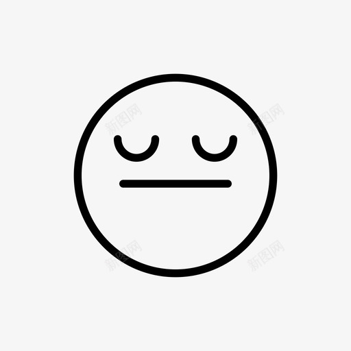 表情情绪睡眠图标svg_新图网 https://ixintu.com 情绪 睡眠 表情