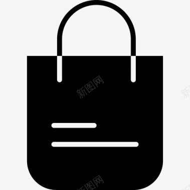 购物袋商务354实心图标图标