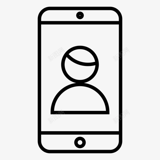 电话配置文件手机电话图标svg_新图网 https://ixintu.com 手机 用户 电话 电话配置文件 移动电话图标