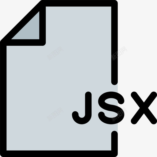 Jsx编程32线性颜色图标svg_新图网 https://ixintu.com Jsx 线性 编程 颜色