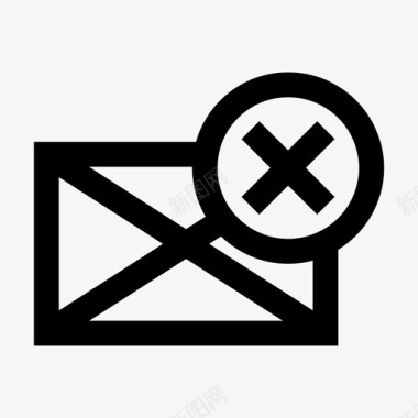 垃圾邮件电子邮件互联网图标图标