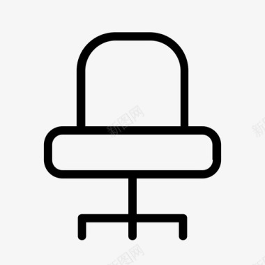 椅子商务家具图标图标