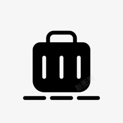 处理系统行李处理系统机场行李箱图标高清图片