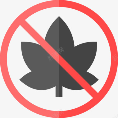 大麻公共标志平淡图标图标
