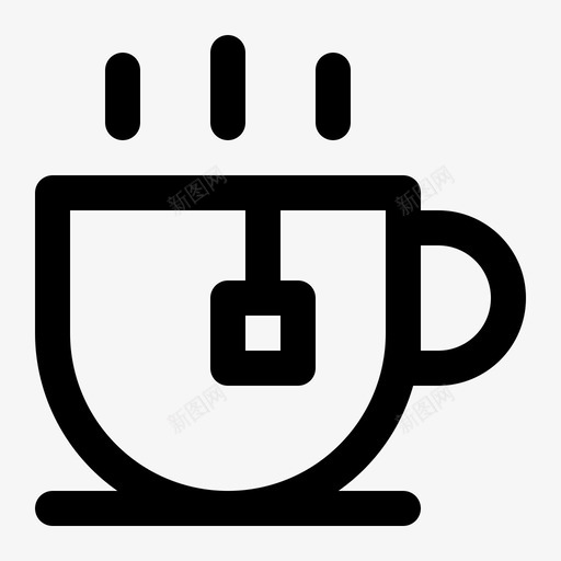 热茶饮料咖啡图标svg_新图网 https://ixintu.com spa 咖啡 提纲 杯子 热茶 美容 茶杯 饮料