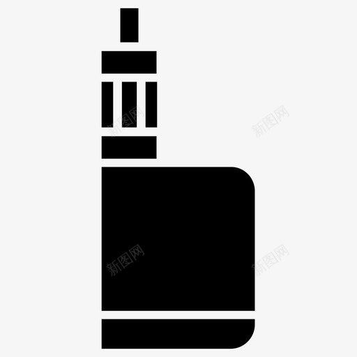 电子烟钢笔烟vape图标svg_新图网 https://ixintu.com vape 图标 字形 烟草 电子 钢笔