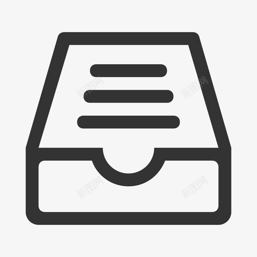 仓库svg_新图网 https://ixintu.com 仓库 线性 扁平 单色 简约 精美