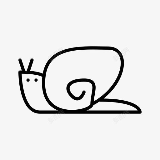 软体动物贝壳缓慢图标svg_新图网 https://ixintu.com 缓慢 航海 蜗牛 贝壳 软体动物 迟缓