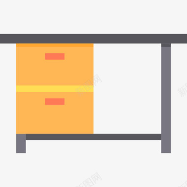 桌子家用家具9扁平图标图标