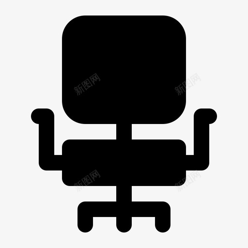椅子家具家图标svg_新图网 https://ixintu.com 办公室 室内 家具 桌子 椅子 雕文