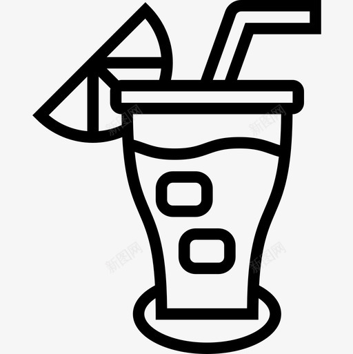 果汁饮料16线性图标svg_新图网 https://ixintu.com 果汁 线性 饮料