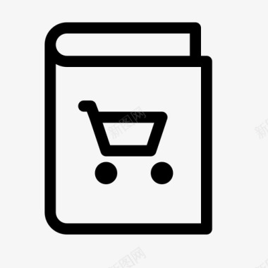 购物历史电子商务网站图标图标