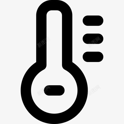 温度摄影34线性图标svg_新图网 https://ixintu.com 摄影 温度 线性