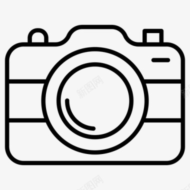 相机摄像机摄影图标图标