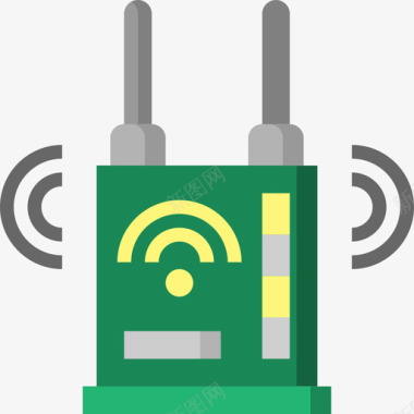 通信大数据31扁平图标图标