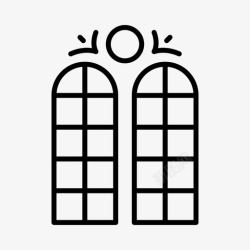 窗户平面图窗户建筑师建筑图标高清图片
