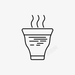 阿拉比卡饮料咖啡图标图标