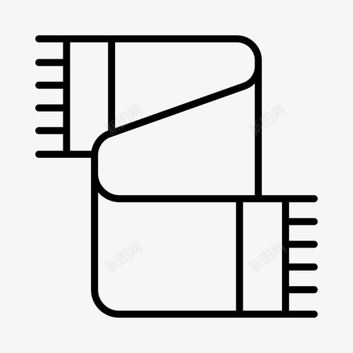 围巾南极洲珠穆朗玛峰图标svg_新图网 https://ixintu.com 冬天 南极洲 围巾 探险 珠穆朗玛峰