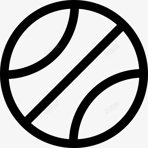 篮球大学21直线图标svg_新图网 https://ixintu.com 大学21 直线 篮球