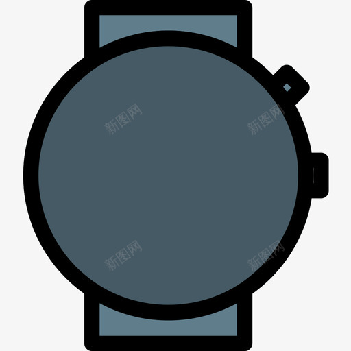 手表hipster12线性颜色图标svg_新图网 https://ixintu.com hipster 手表 线性 颜色