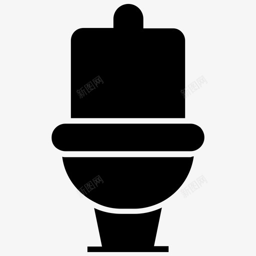马桶浴室马桶清洁图标svg_新图网 https://ixintu.com 冲水 图标 字形 时间 浴室 清洁 睡眠 马桶