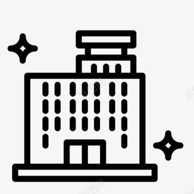 酒店清洁清洁服务图标图标