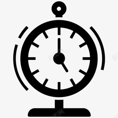 时钟闹钟模拟时钟图标图标