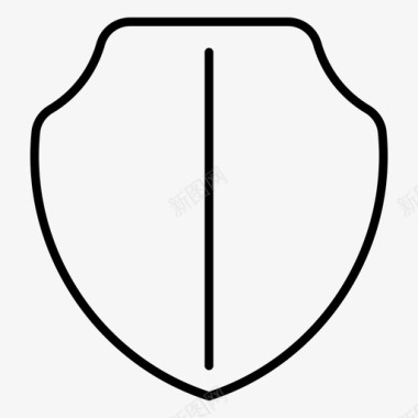 盾骑士保护图标图标