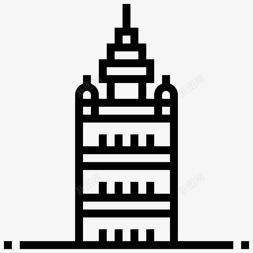 吉拉达建筑地标图标svg_新图网 https://ixintu.com 吉拉 地标 建筑 西班牙