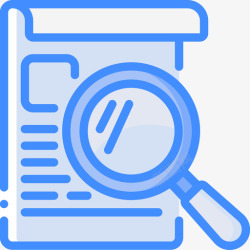 14页眉搜索搜索项目管理14蓝色图标高清图片