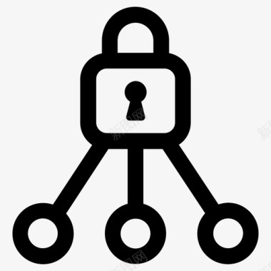 安全锁定隐私图标图标