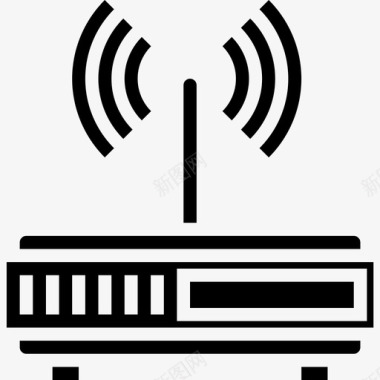 Wifi办公供应商2填充图标图标